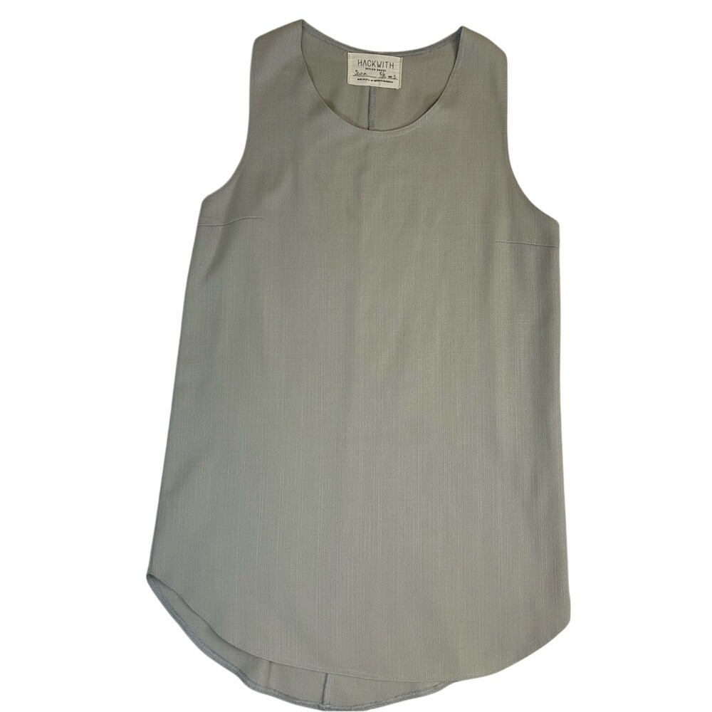 Hackwith Design House Sleeveless Mini‎ Dress Size Small Cotton Blend